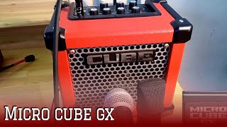 Roland Micro cube gx playthrough [upl. by Atterol]