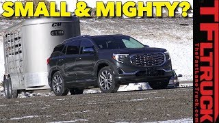 Can the 2018 GMC Terrain Denali Take on the Worlds Toughest Towing Test [upl. by Norehc]