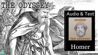 The Odyssey  Videobook 🎧 Audiobook with Scrolling Text 📖 [upl. by Hulen]