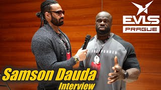 Samson Dauda Interview at Prague Pro 2023 [upl. by Noyek]