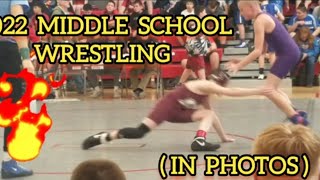 2022 Middle School Wrestling Highlights [upl. by Luis]