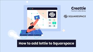 How to add Lottie animation to Squarspace [upl. by Decrem844]