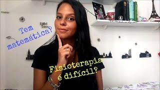 Faculdade de Fisioterapia É difícil Tem matemática [upl. by Aryad]