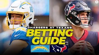 Chargers at Texans Betting Preview FREE expert picks props NFL Week 4  CBS Sports HQ [upl. by Jared]