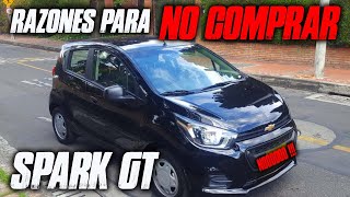 Razones para NO COMPRAR un Chevrolet Spark GT [upl. by Livingston21]