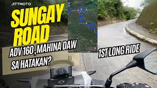 ADV 160 MAHINA DAW SA HATAKAN adv160 hondaadv160 motovlog [upl. by Irtimid]