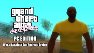 GTA Vice City Stories PC Edition E3 2018  Missions Gameplay  Was a Absolute San Andreas Engine [upl. by Urissa]