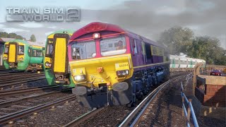 Train Sim World 2 Crash Compilation [upl. by Adnima]