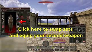 How to use quotWeapon Swapquot  Mortal Online 2 [upl. by Brandais627]