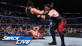 Team Hell No reunites after Harper vs Daniel Bryan ends in mayhem SmackDown LIVE June 26 2018 [upl. by Anaitsirhc113]