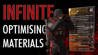 How To Gain INFINITE OPTIMISATION MATERIALS Without Farming  The Division 2 [upl. by Annawak]