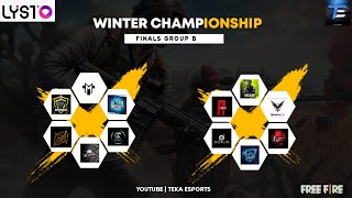 WINTER CHAMPIONSHIP SEASON 1 FINALS GROUP 2  RADIAT ESPORTS GWM ESPORTS SKYLINE OFFICIAL [upl. by Knobloch]