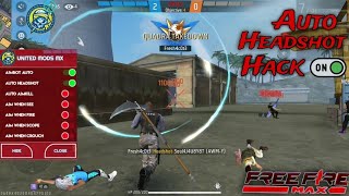 Free Fire MAX Auto Headshot Hack Gameplay CS Rank  Free Fire Mod Menu Hack 🚫 [upl. by Liakim]