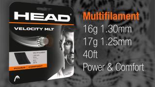 Head Velocity Tennis String Review  Tennis Plaza [upl. by Asli]