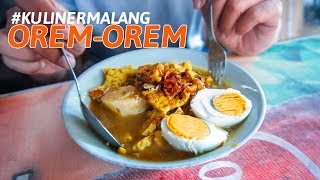 EH KAGETKAGET  BARU TAU MAKANAN KHAS MALANG  OREMOREM amp RAWON NGULING [upl. by Maddeu]