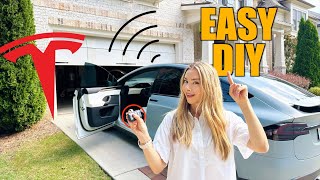 Smart Tesla Garage Hack Easy DIY Every Tesla Owner Needs [upl. by Zimmer896]