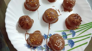 Parle G Chocolate Balls  No Bake [upl. by Flann]