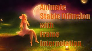 Animate Images using AI with Frame Interpolation for Large Motion [upl. by Novert]