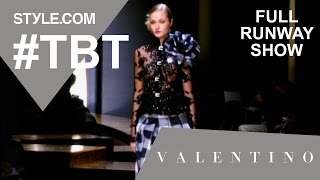 Valentino’s Haute Couture Spring 2001 Collection  Full Runway Show  Stylecom [upl. by Hope]