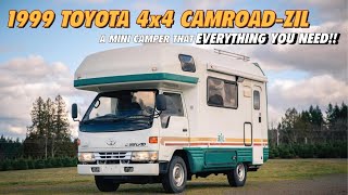 This Toyota Camroad Motorhome is 4x4 Diesel and has EVERYTHING you need in under 17ft [upl. by Tniassuot610]