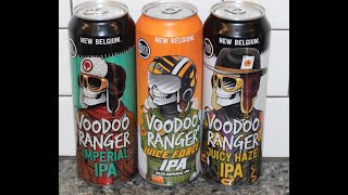 VOODOO Ranger Imperial IPA Juice Force IPA amp Juicy Haze IPA Review [upl. by Dupuy]