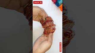 Old Bangles Amazing Craft ideas shorts [upl. by Ahteral608]