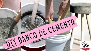 ¿Cómo hacer un DIY banco de cemento [upl. by Clance709]