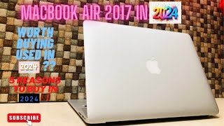 🍎 Macbook Air 2017 in 2024 Worth Buying in 2024 Full Review  MACINDOWS 🖥️ [upl. by Melita]