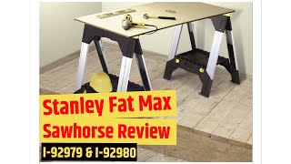 Tool Review Stanley Sawhorse I92979 amp I92980 [upl. by Sidhu766]