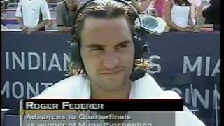 Robredo vs Federer Montreal 2003 [upl. by Nylirehc]