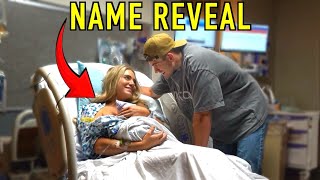 LaBrant Family Baby 5 Official Name Reveal [upl. by Immij]