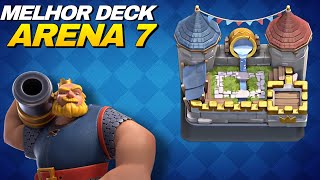 Melhor Deck Para a Arena 7Fácil de usar Clash Royale [upl. by Atte758]