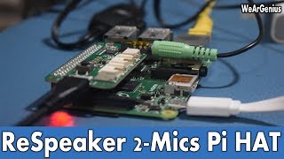 Audio Input to Raspberry Pi using Respeaker HAT  First Look 11 [upl. by Berriman]