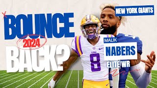 The New York Giants RESURGENCE begins with Malik Nabers  Post 2024 NFL Draft Analysis [upl. by Nisbet]