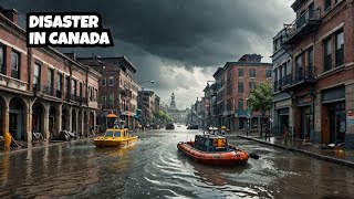 Montreal Flood Disaster 2024 INSANE Footage of Devastating Flooding Canada [upl. by Jessamyn]