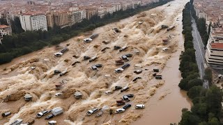 Three Gorges Dam Collapses Heavy Rain Causes Massive Floods China [upl. by Ociram]