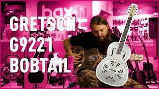 Gretsch G9221 Bobtail Resonator Gitaar  Bax Music [upl. by Aiyn]