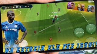 Jogando pela primeira vez com o Kanté Pes 2019 Mobile  CarvalhoPlay [upl. by Ennaeerb]