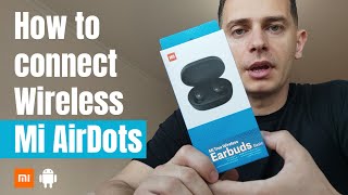 How to Connect Bluetooth Wireless Earbuds to Phone  Tutorial 2020 [upl. by Nayrda351]