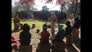 Lenape Village Structures circa 500 years ago with Educator Linda Messatzzia [upl. by Annoek]