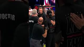 Things got heated after the bell between Johnny Eblen and Leon Edwards 👀 shorts bellator299 [upl. by Aibsel]