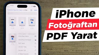 iPhoneda Fotoğraflardan PDF Oluşturmak  iOSta PDF Oluşturmak [upl. by Wynnie]