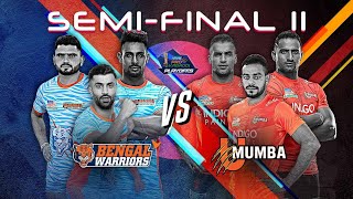 Pro Kabaddi 2019 SemiFinal Highlights  U Mumba vs Bengal Warriors [upl. by Alecram]