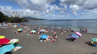 LIVE Beaches on Highseason  Ponta Delgada Azores Portugal  23072023 IRL [upl. by Vocaay]