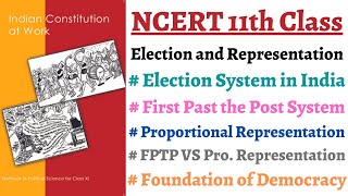 P1C3 11th Polity Elections amp Democracy First past the post system Proportional Representation [upl. by Graner205]