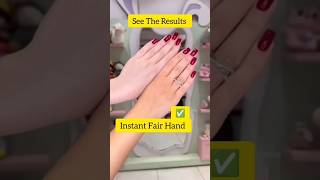 ✓ Manicure At Home In Just 2 Mins instant fair skin skincare shorts ytshorts skin [upl. by Nettle]