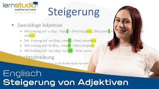 Steigerung von Adjektiven  Englisch Nachhilfe [upl. by Bittner387]