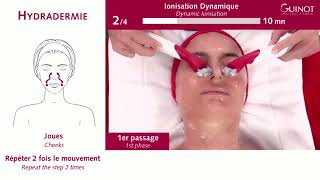 HYDRADERMIE YOUTH Treatment practices  guide GUINOT [upl. by Ire]