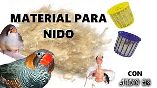 MATERIALES PARA NIDO [upl. by Yentirb547]