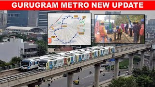 Gurugram Metro update  Metro Projects in Gurgaon  Papa Construction [upl. by Hunsinger]